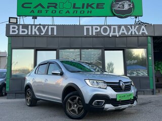 2021 Renault Logan Stepway II Рестайлинг, серебристый, 1149000 рублей, вид 1