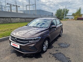 2021 Volkswagen Polo VI, коричневый, 1790000 рублей, вид 1