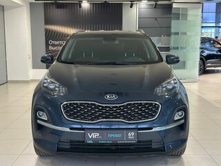 2021 Kia Sportage IV Рестайлинг, синий, 2517000 рублей, вид 2