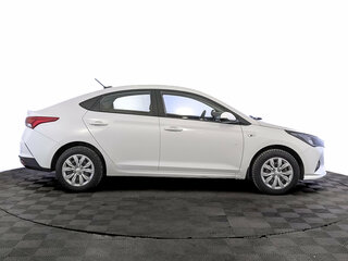 2021 Hyundai Solaris II Рестайлинг, белый, 1220000 рублей, вид 4