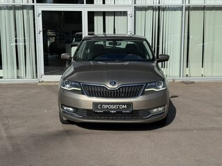 2018 Skoda Rapid I Рестайлинг, бежевый, 1349000 рублей, вид 2