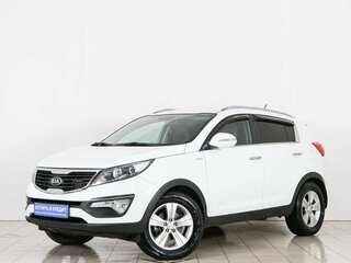 2013 Kia Sportage III, белый, 1349000 рублей, вид 3