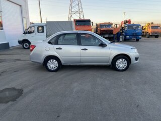 2018 Lada (ВАЗ) Granta I Рестайлинг, серебристый, 449000 рублей, вид 4