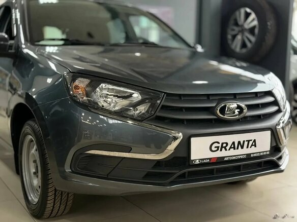 2025 Lada (ВАЗ) Granta I Рестайлинг, серый, 1097000 рублей - вид 13
