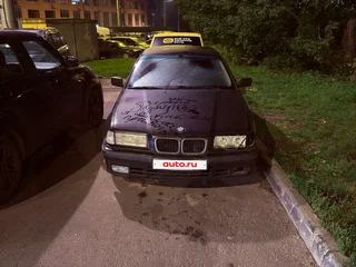 1993 BMW 3 серии 318i III (E36), чёрный, 250000 рублей, вид 1
