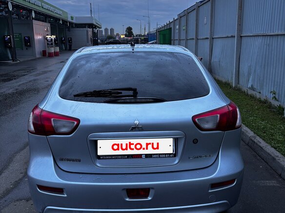 2008 Mitsubishi Lancer X, серый, 630000 рублей - вид 3