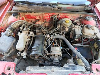1990 Audi 80 IV (B3), красный, 90000 рублей, вид 5