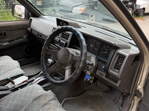 1991 Nissan Terrano I, бежевый, 850000 рублей - вид 4