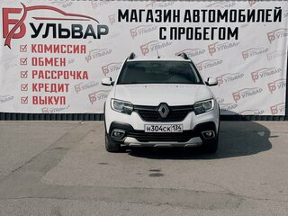 2019 Renault Sandero Stepway II Рестайлинг, белый, 1343000 рублей, вид 2