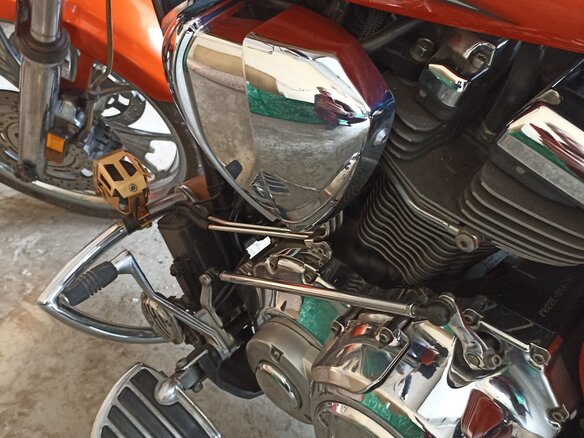 2012 Yamaha XV 1900, оранжевый, 1140000 рублей - вид 13
