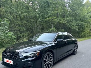 2022 Audi A8 Long 55 TFSI IV (D5) Рестайлинг, чёрный, 4800000 рублей, вид 4