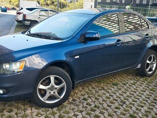 2007 Mitsubishi Lancer X, синий, 445000 рублей, вид 1