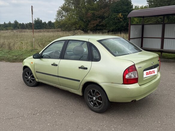 2006 Lada (ВАЗ) Kalina I, зелёный - вид 3