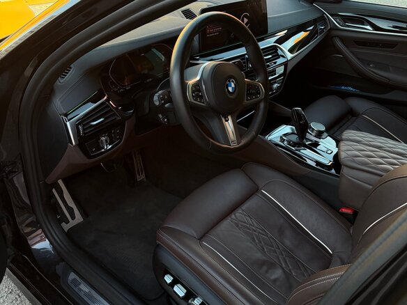 2022 BMW 5 серии 530i VII (G30/G31/G38) Рестайлинг, серый - вид 5