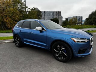 2018 Volvo XC60 II, голубой, 4200000 рублей, вид 4