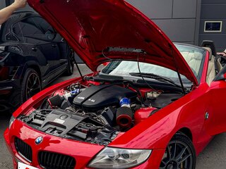 2003 BMW Z4 I (E85/E86), красный, 3500000 рублей, вид 4