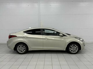 2015 Hyundai Elantra V (MD) Рестайлинг, бежевый, 890000 рублей, вид 4