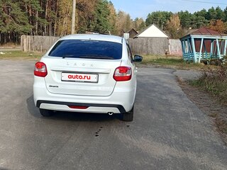 2019 Lada (ВАЗ) Granta I Рестайлинг, белый, 830000 рублей, вид 4