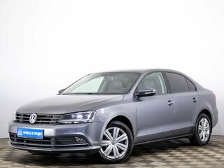 2015 Volkswagen Jetta VI Рестайлинг, серый, 1099000 рублей, вид 3