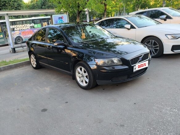 2006 Volvo S40 II, чёрный, 550000 рублей