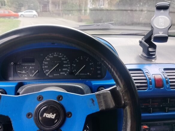 1993 Mazda 323 IV (BG), синий, 220000 рублей - вид 8