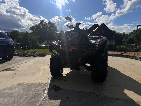 2012 BRP Can-Am Outlander 800, серый, 850000 рублей - вид 7