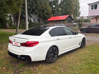 2018 BMW 5 серии 530i xDrive VII (G30/G31/G38), белый, 3499000 рублей, вид 4