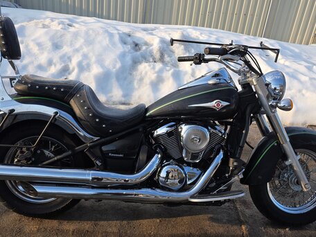 2014 Kawasaki VN900 Vulcan, чёрный, 550000 рублей, вид 5