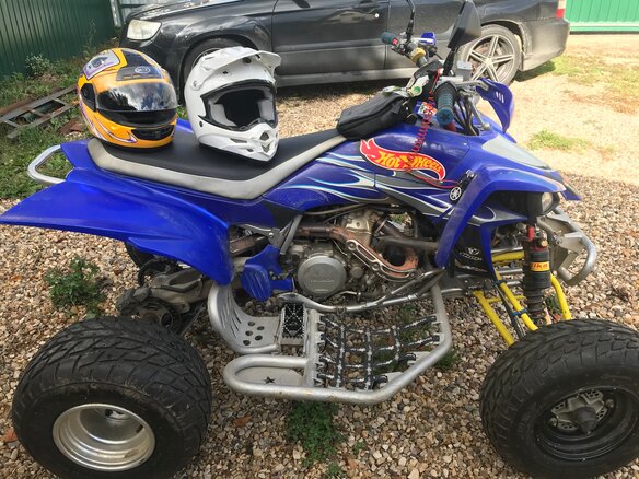 2008 Yamaha YFZ 450, синий, 575000 рублей - вид 1