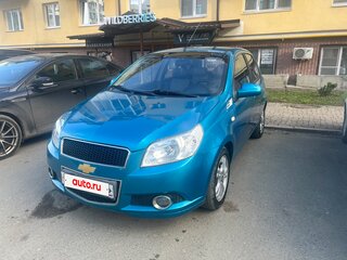 2009 Chevrolet Aveo I Рестайлинг, голубой, 505000 рублей, вид 1