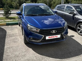 2020 Lada (ВАЗ) Vesta SW I, синий, 1200000 рублей, вид 1