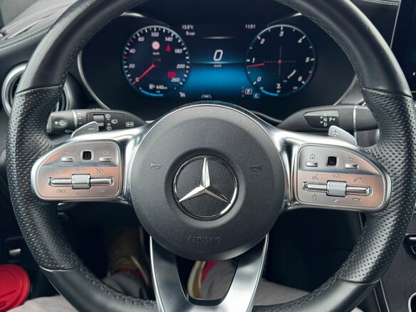 2021 Mercedes-Benz GLC 300 d I (X253) Рестайлинг, белый - вид 12