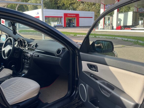 2008 Mazda 3 I (BK) Рестайлинг, чёрный, 350000 рублей - вид 13