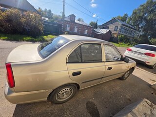 2007 Hyundai Accent ТагАЗ II, бежевый, 240000 рублей, вид 3