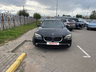 2009 BMW 7 серии 730d V (F01/F02/F04), чёрный, 1418396 рублей, вид 2