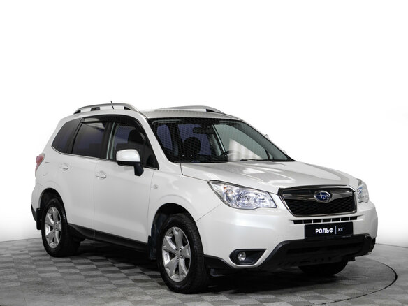 2014 Subaru Forester IV, белый, 1458000 рублей - вид 1