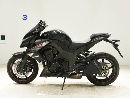2012 Kawasaki Z 1000, чёрный, 770000 рублей, вид 4