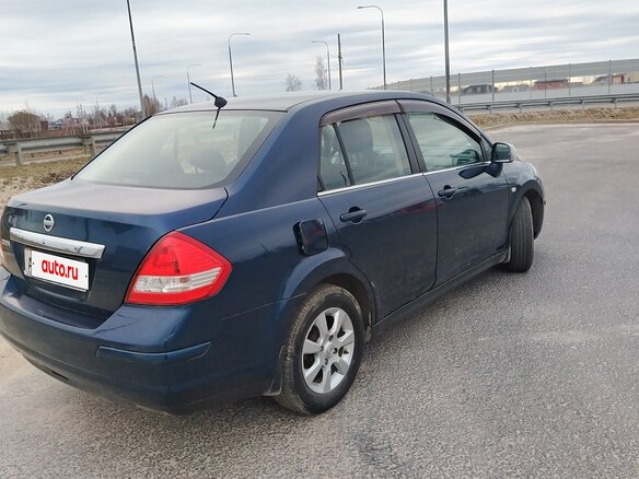 2008 Nissan Tiida I, синий - вид 7