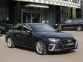 2023 Audi A4 45 TFSI V (B9) Рестайлинг, чёрный - вид 2