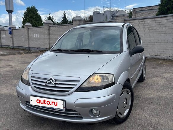 2004 Citroen C3 I, серебристый, 330000 рублей