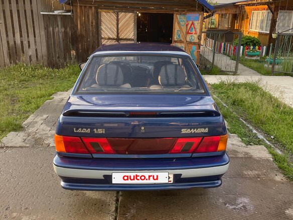 2003 Lada (ВАЗ) 2115, синий, 275000 рублей - вид 14