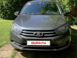 2024 Lada (ВАЗ) Granta I Рестайлинг, серый, 950000 рублей, вид 1