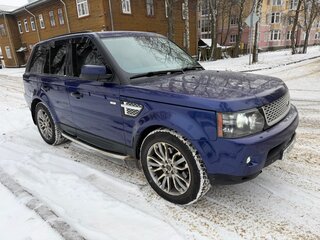 2010 Land Rover Range Rover Sport I Рестайлинг, синий, 1500000 рублей, вид 3