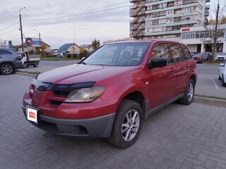 2003 Mitsubishi Outlander I, красный, 420000 рублей, вид 1