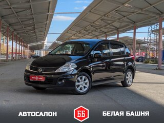 2007 Nissan Tiida I, чёрный, 599900 рублей, вид 1