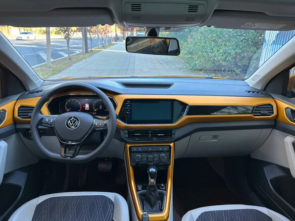 2023 Volkswagen T-Cross I (China Market), оранжевый, 1450000 рублей - вид 7
