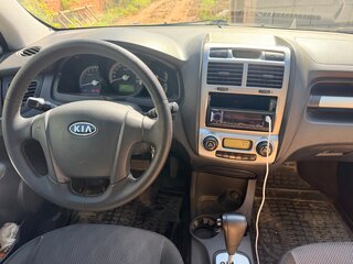 2008 Kia Sportage II, зелёный, 835000 рублей, вид 4