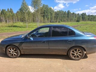 2003 Hyundai Elantra III (XD), синий, 300000 рублей, вид 4