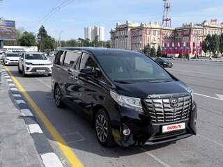 2016 Toyota Alphard III, чёрный, 3650000 рублей, вид 3