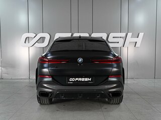 2021 BMW X6 30d III (G06), чёрный, 7750000 рублей, вид 4